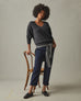 Cotton V-Neck Sweater - Stone